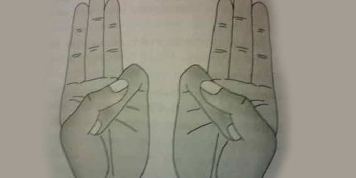 Elinizi bu pozisyonda tutarak vücudunuz için inanılmaz bir şey yapacaksınız