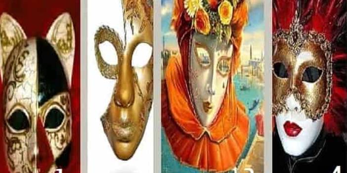 Bir Venedik maskesi seç ve insanlardan ne sakladığınızı öğrenin