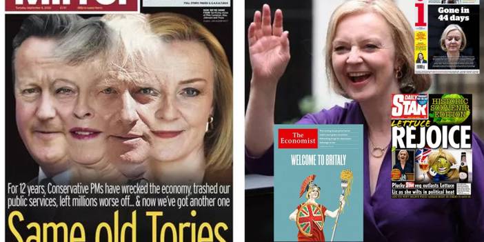 44 gün görevde kalan Liz Truss İngiltere basınında: Yıkım getiren ekonomi politikaları