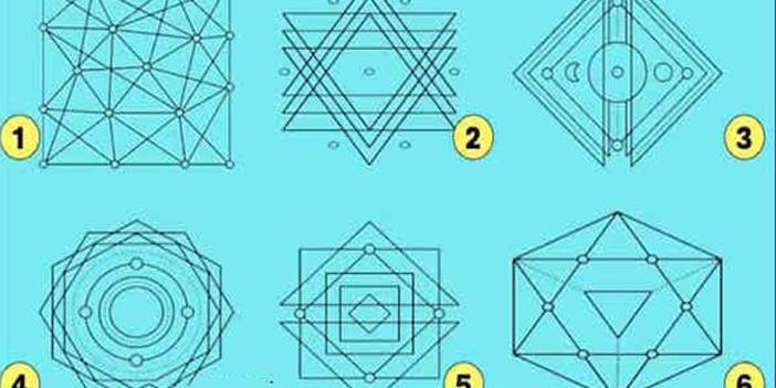 The quiz that shook the social media: choose a shape and let's find out how your brain works!