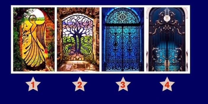 Bir kapı seç ve aşkta seni neyin beklediğini öğren