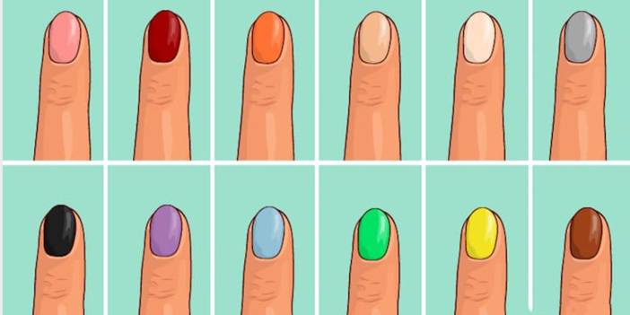 Oje rengini söyle insanların sizin hakkınızda ne düşündüğünü söyleyelim...