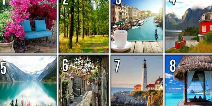 İnternette en çok yapılan test: Şu anda olmak istediğin yeri seç ve...