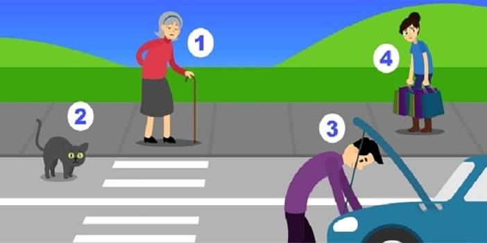 Bu durumda kime yardım edersin?