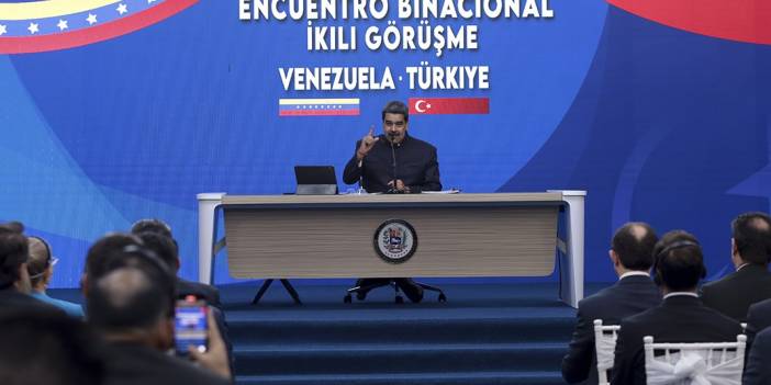 Venezuela Devlet Başkanı Maduro Türk heyetini kabul etti: Erdoğan'ı çok seviyoruz