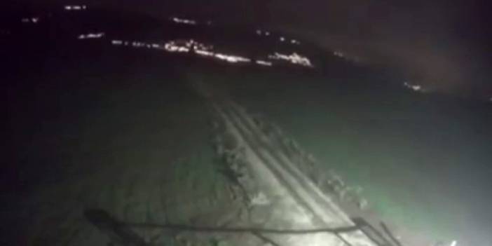 Depremin en korkunç anı: Dağlar bile yerinden oynadı