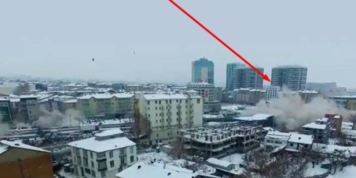 Kahramanmaraş'taki 7.6'lık depremi drone havadayken yakaladı