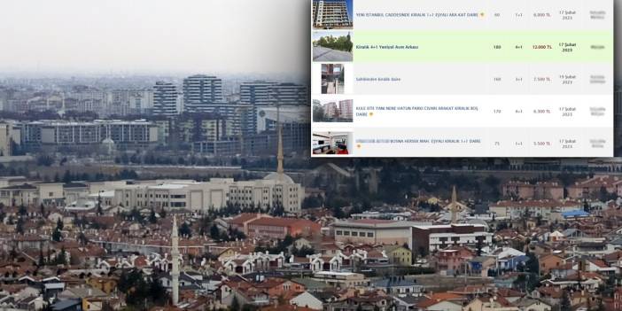 Afetzedeler göç etti ev kiraları yüzde 40 arttı: O ilde fahiş fiyat uygulayanlara ceza