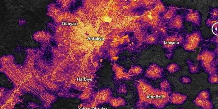NASA'dan Antakya paylaşımı: Yıkımın boyutunu gözler önüne serdi