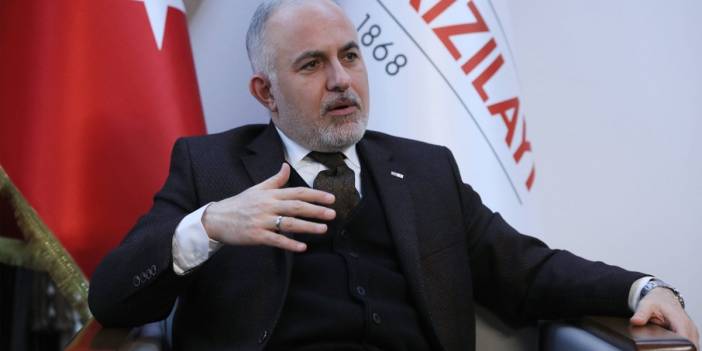 Kızılay Başkanı'ndan istifa çağrılarına tepki: Ortada böyle bir başarı varken istifa etmem