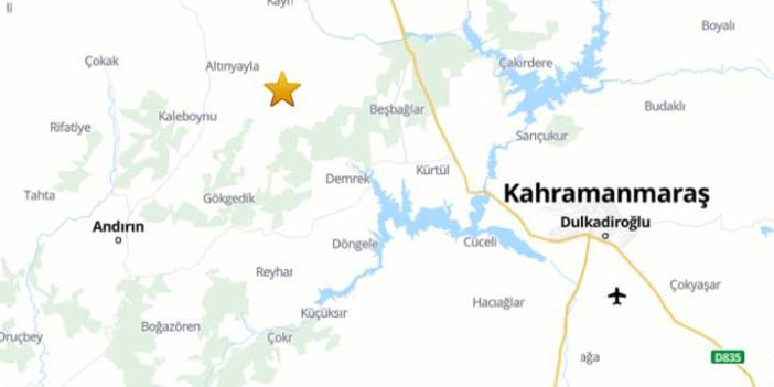 Kahramanmaraş'ta yine deprem