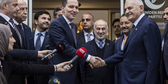 AK Parti'den Yeniden Refah Partisi'ne ittifak ziyareti