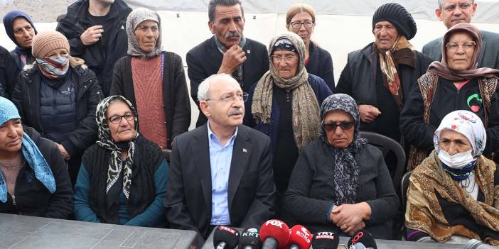 Kılıçdaroğlu: Bizimle tartışacağınıza çadır ve konteyner sorununu süratle çözün