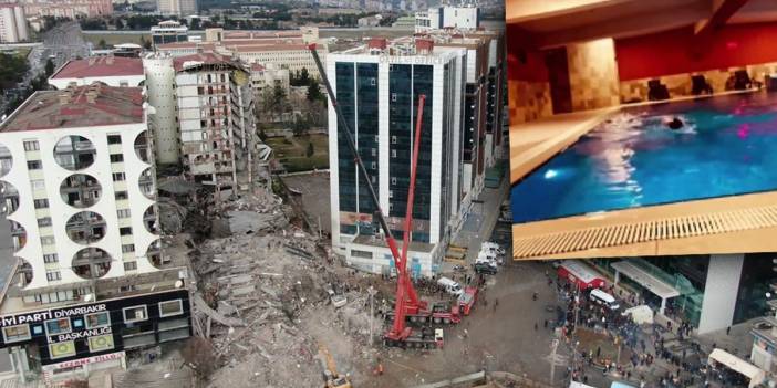 Galeria Sitesi'ndeki havuzun görüntüleri ortaya çıktı: Bir tane bile kolon yok!