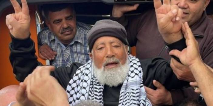 En yaşlı Filistinli artık özgür