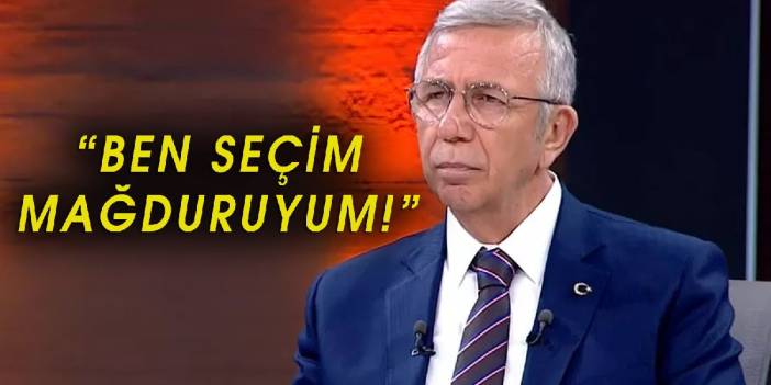 Bu yüzden aday olmamış! Mansur Yavaş Cumhurbaşkanlığı adaylığı hakkında konuştu...