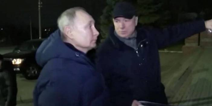 Kremlin duyurdu: Putin ilk kez işgal bölgesinde