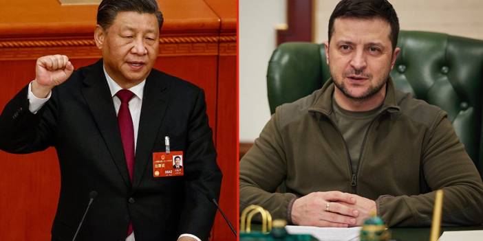 Putin'le görüşen Jinping'i Kiev'e davet etti: Zelenskiy'den Rusya ile barış için ilk adım