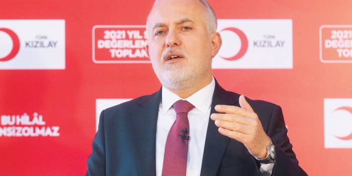 Kızılay Başkanı Kınık: Çadır satışından haberim yoktu, bana sorsalardı AHBAP'a göndermeyin derdim