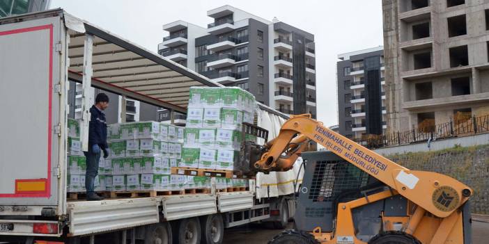 104’üncü yardım tırı yola çıktı