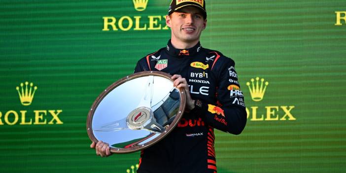 Avustralya Grand Prix'inde zafer Verstappen'in