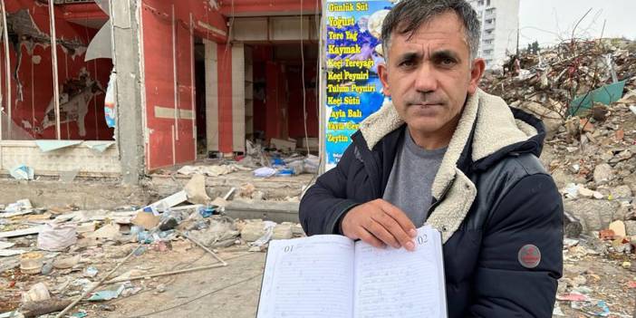 Ebrar Sitesi'ndeki market sahibi veresiye defterini yırttı: 250 kişiye mezar olmuştu