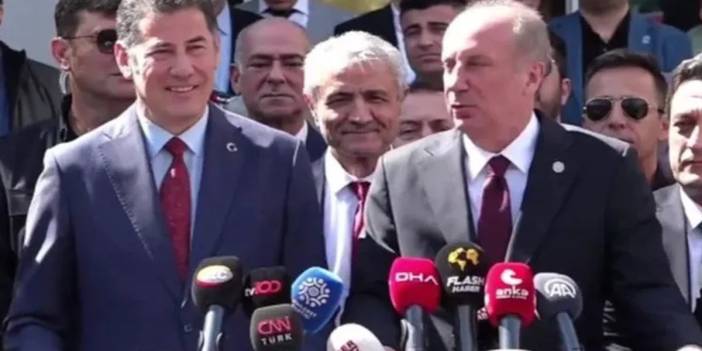 Sinan Oğan ve Muharrem İnce 'sandık' güvenliği için görüştü