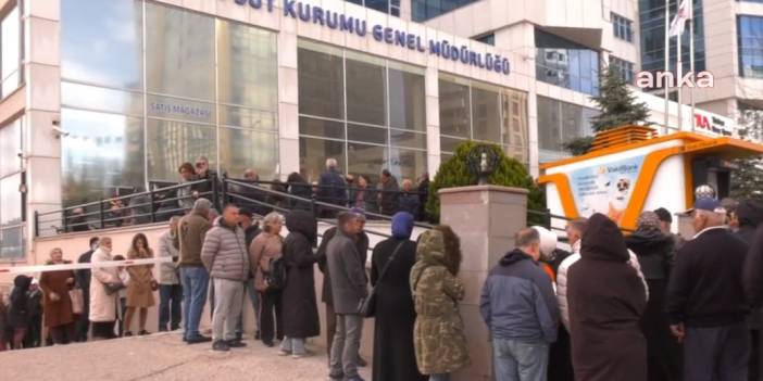 Ucuz et kuyruğunda emeklinin isyanı: Nerede kaldı onur, aç karnına onur olmuyor