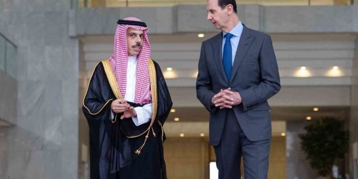 12 yıl sonra sürpriz hamle: Suudi Arabistan Suriye'yi ziyaret etti