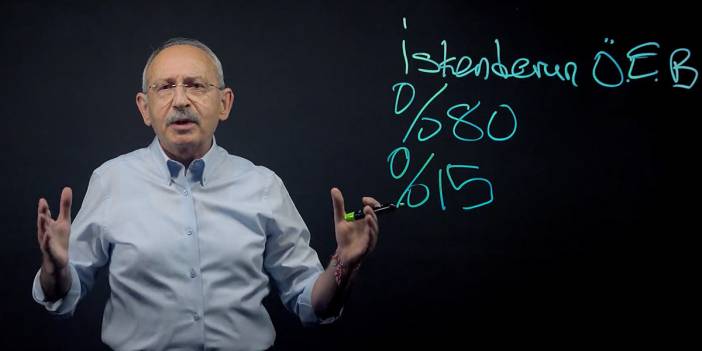 Kılıçdaroğlu: İskenderun'a özel ekonomi bölgesi kuracağız