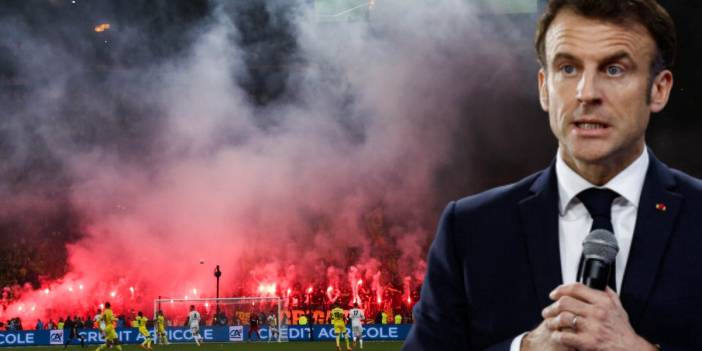 Fransa’da 'emeklilik protestoları' futbola sıçradı! Kupa finalinde Macron’a tepki