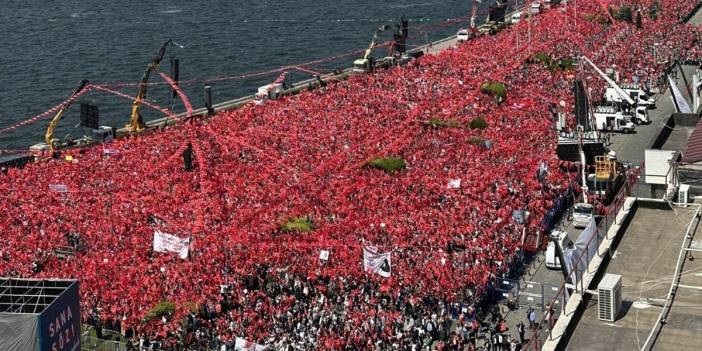 Altı liderden İzmir'de gövde gösterisi: Alan doldu taştı