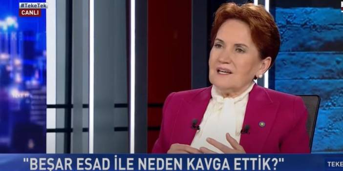 Akşener'den AK Parti çıkışı: Daha yeni İmralı’ya adam gönderip yardım istediler