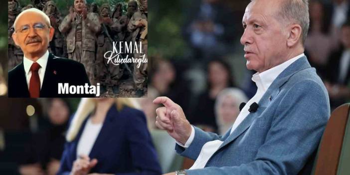 İstanbul mitinginde gösterilmişti: Erdoğan montajı gerçek gibi anlattı