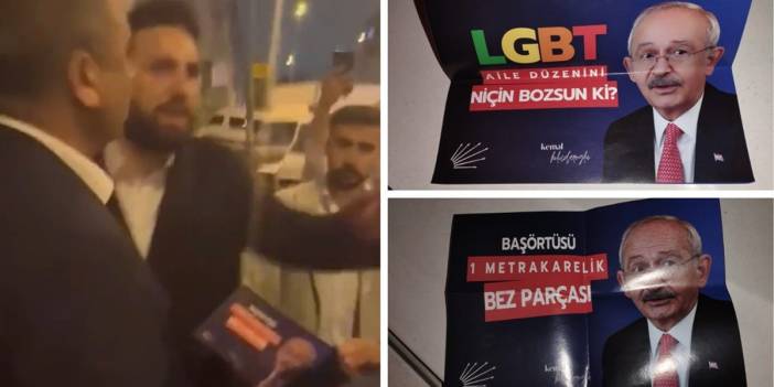Kılıçdaroğlu hakkında sahte broşür dağıtanlara suçüstü