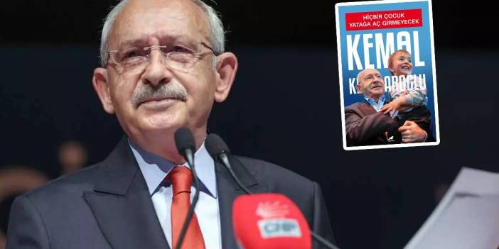 Kılıçdaroğlu'nun 'Hiçbir Çocuk Yatağa Aç Girmeyecek' kitabı raflarda
