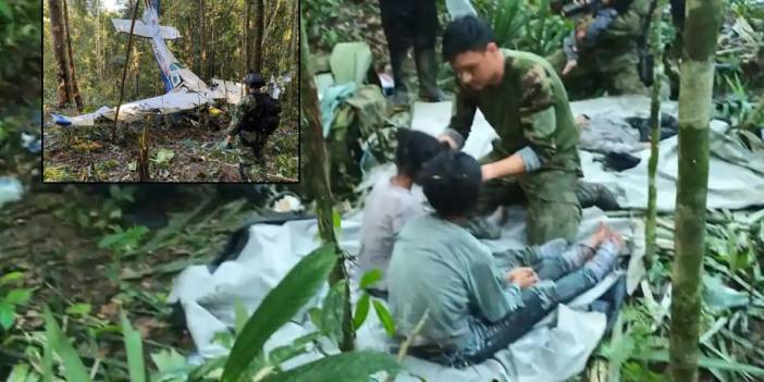 Kolombiya'daki uçak kazasında mucize: Dört çocuk 40 gün sonra sağ bulundu