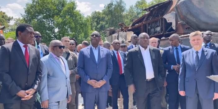 İşgalde barış girişimleri sürüyor: Afrikalı liderler Ukrayna’da