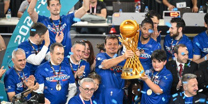 Basketbol Süper Ligi'nde şampiyon Anadolu Efes
