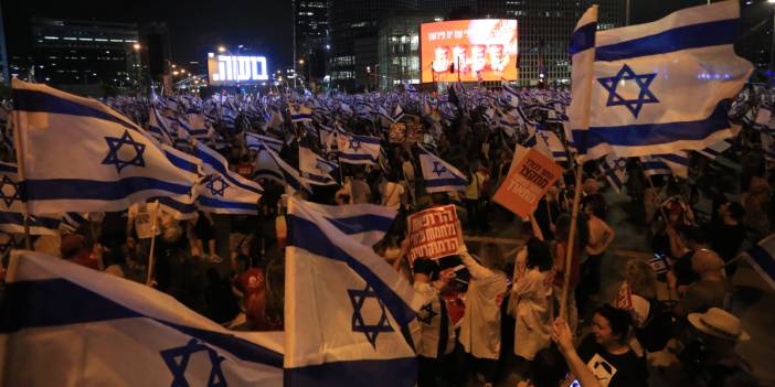 İsrail’de yargı düzenlemesine karşı protestolar 24. haftasında