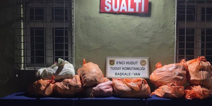 Milli Savunma Bakanlığı duyurdu! 10 çuvalda 340 kilogram uyuşturucu ele geçirildi