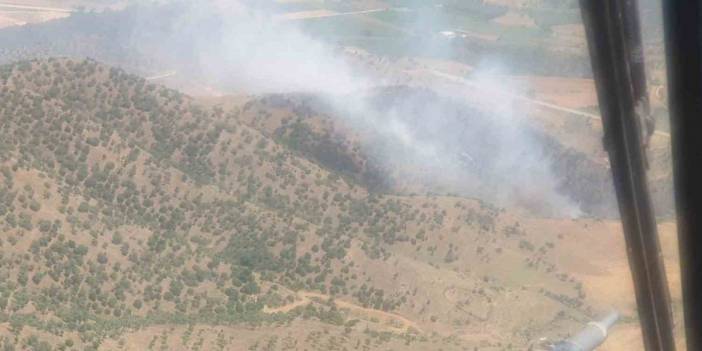 İzmir'de orman yangını: Çok sayıda helikopter müdahale etti