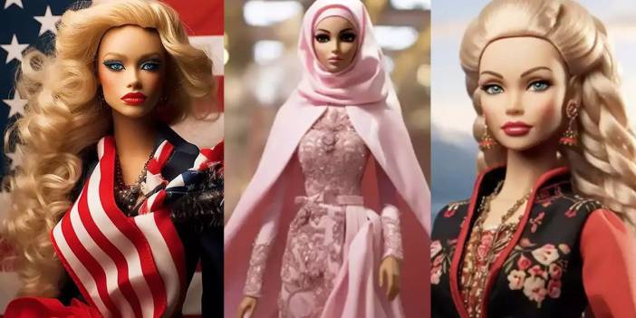 Barbie severler buraya: Yapay zekanın ülkelere göre resmettiği Barbie modellerine bayılacaksınız!