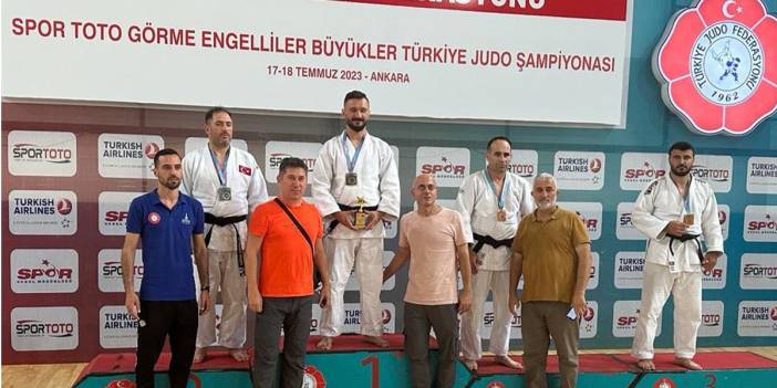 Nilüferli milli judocu Türkiye şampiyonu oldu