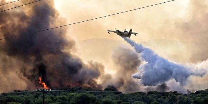 Rodos'taki yangın altıncı gününde: Binlerce kişi tahliye edildi