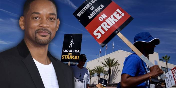 Will Smith'ten Hollywood grevine destek: Bizim için bir dönüm noktası