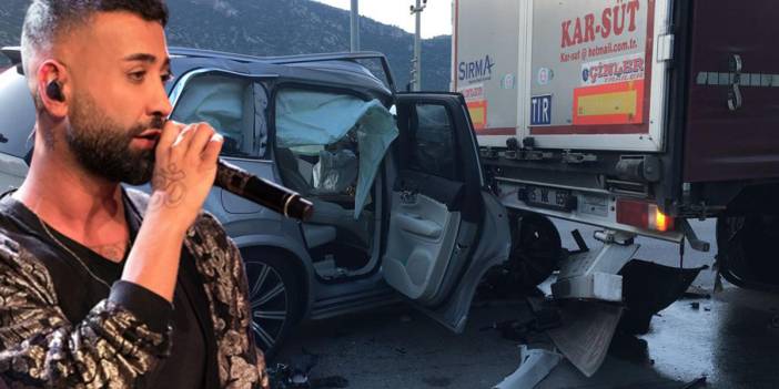 Aracı tırın altına girdi: Ünlü şarkıcı Tan Taşçı trafik kazasında yaralandı