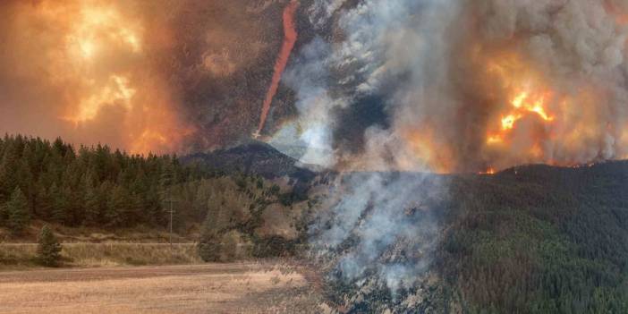 Yangın Kanada'yı küle çevirdi: On binlerce kişi için tahliye alarmı