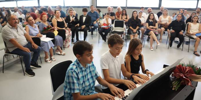 Konservatuvar piyano öğrencilerinden muhteşem konser