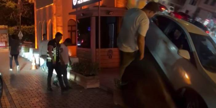 Değnekçi polise denk gelince yakayı ele verdi: O anlar kamerada